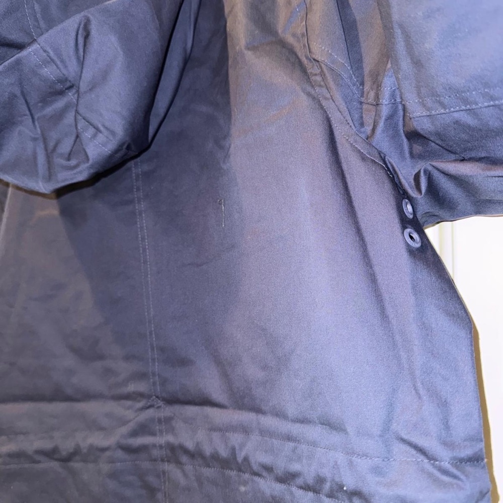 BRAND NEW Hunter Ladies Rain Water Resistant Cotton Smock Navy - SIZE MEDIUM M - Picture 8 of 13